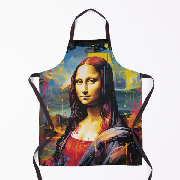 Item preview, Mona Lisa Abstract Art Painting Print designed and sold by TotallySpiffing.