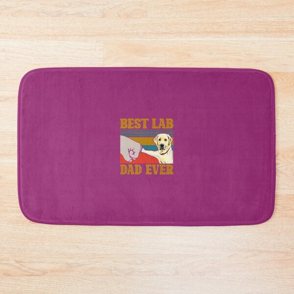 Item preview, Best Lab Dad Ever Yellow Labrador Retriever Bump Fit Vintage   	 designed and sold by okbnfceoayk98.