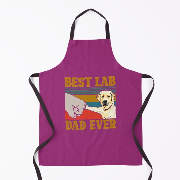 Item preview, Best Lab Dad Ever Yellow Labrador Retriever Bump Fit Vintage designed and sold by okbnfceoayk98.