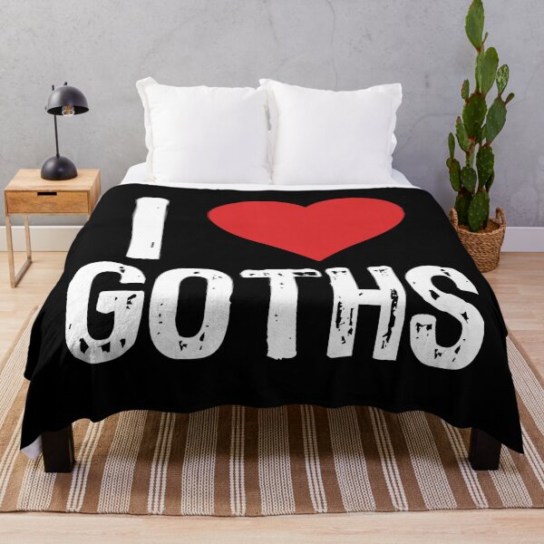 Item preview, I Love Goths designed and sold by The "I Love Everything" Shop.