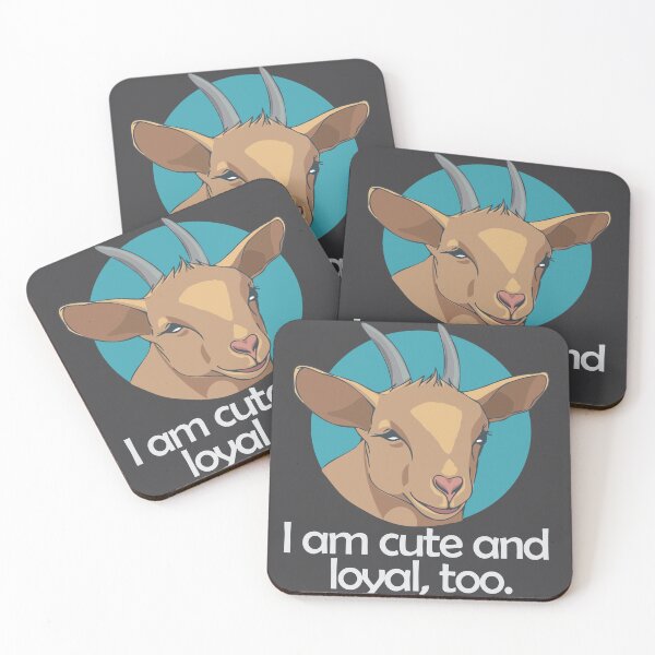 Item preview, Cute and loyal goat designed and sold by AbelleCarlos.