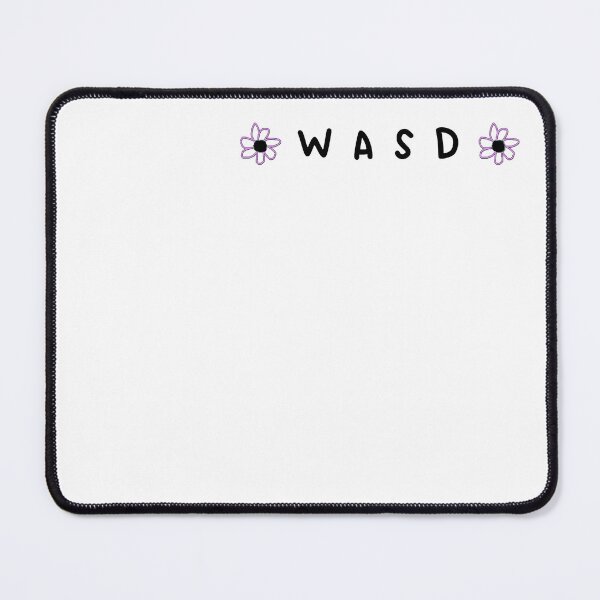 Item preview, WASD (White) designed and sold by FairytaleTees.