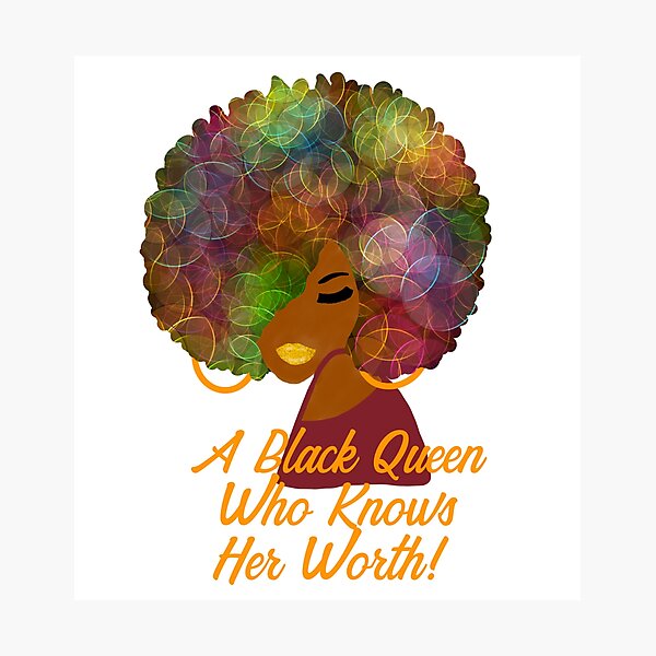 Protect Black Women Positive Affirmation | Poster