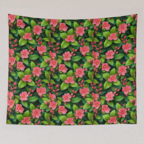 Item preview, Rhododendron shrub Floral pattern designed and sold by kiyaansh16.