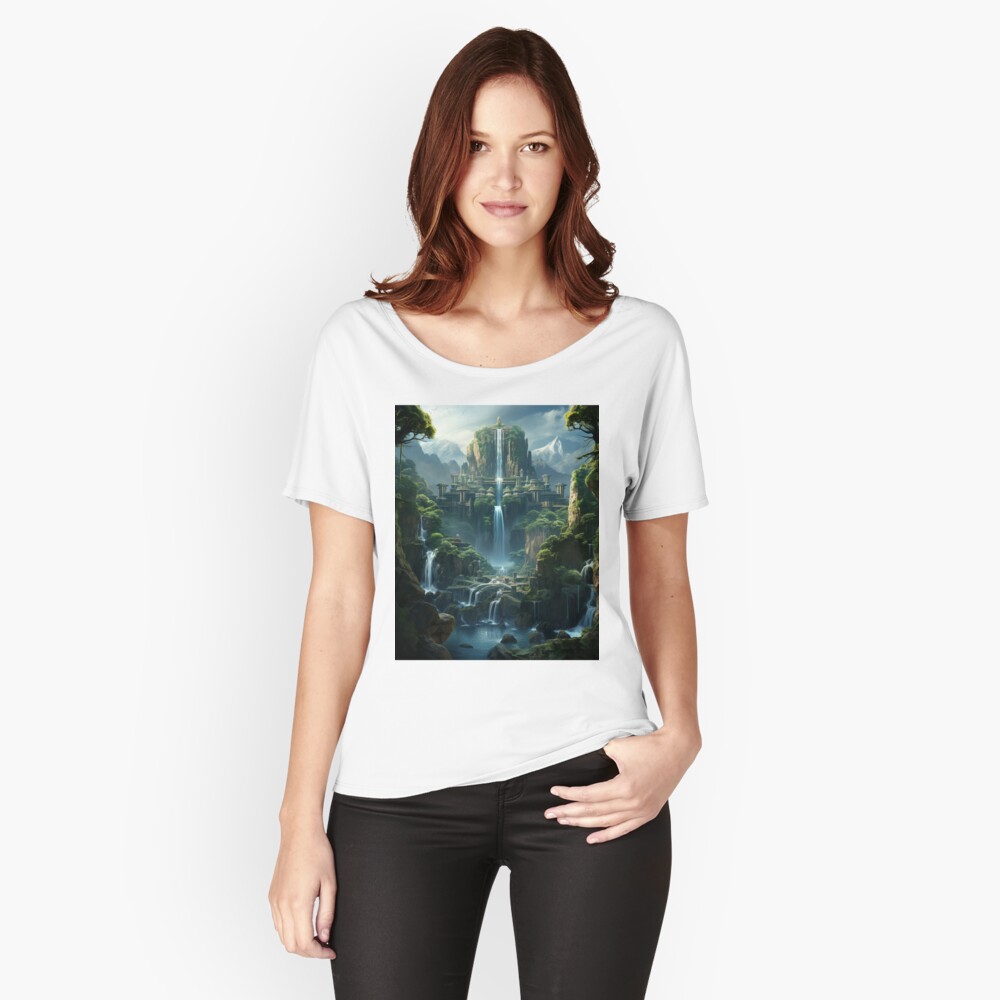 Vista previa del artículo con la obra «Camiseta ancha», diseñado y vendido por paletteparadDsg.