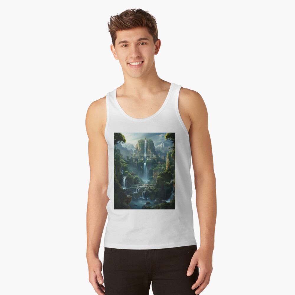 Vista previa del artículo con la obra «Camiseta de tirantes», diseñado y vendido por paletteparadDsg.