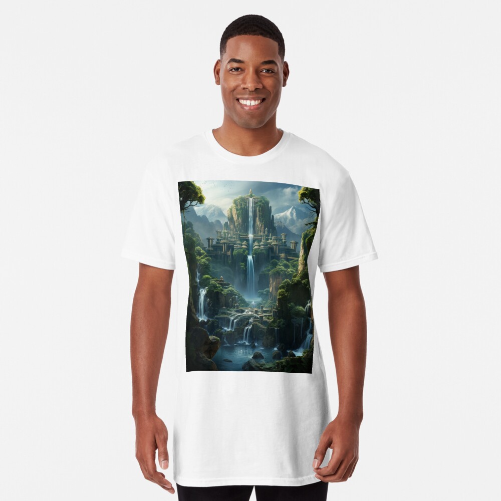 Vista previa del artículo con la obra «Camiseta larga», diseñado y vendido por paletteparadDsg.