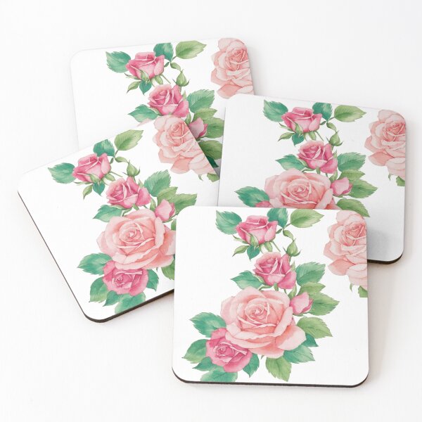 Item preview, fresh rose patterns designed and sold by IDstore.