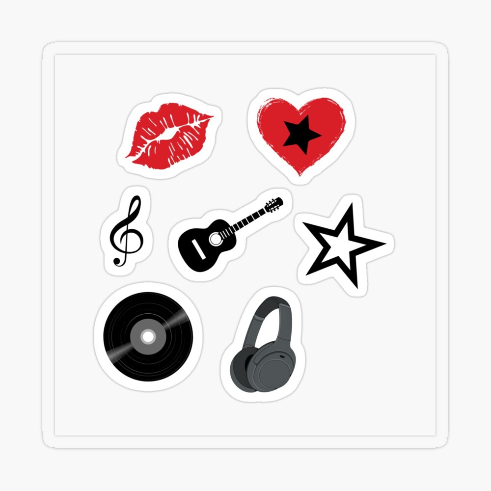 ROCKSTAR GF STICKER PACK Magnet for Sale by archangel444