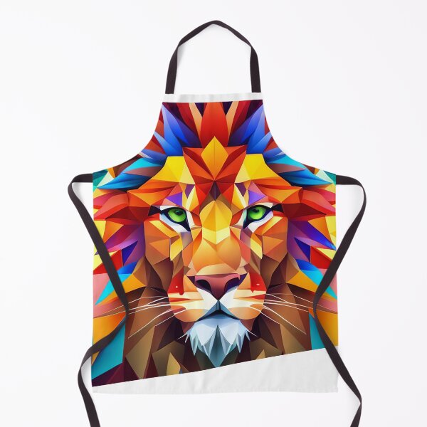 Item preview, Geometric Lion Art designed and sold by Posivibez Designs.