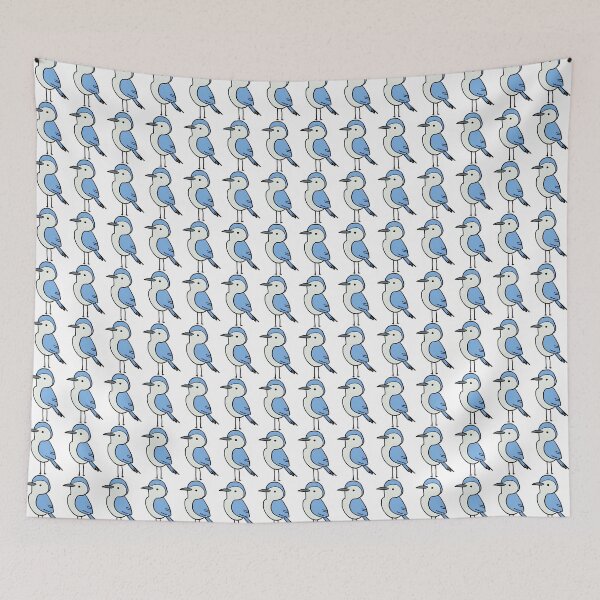 Item preview, Peter the blue jay designed and sold by ColderDesignLab.