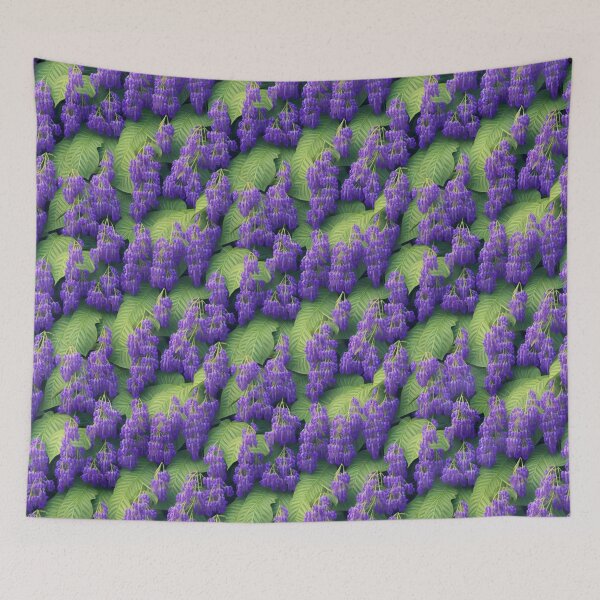 Item preview, Wisteria tree Leaves and Flowers designed and sold by kiyaansh16.
