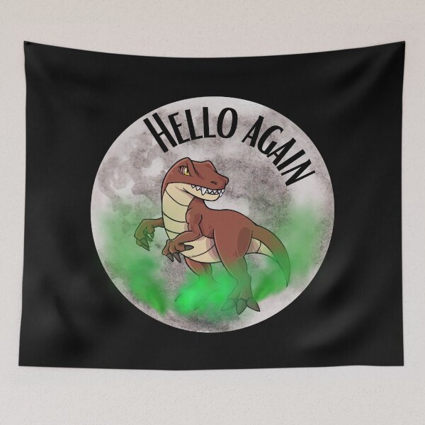 Item preview, Dinosaur is back,hi hello again designed and sold by ArtiDann.