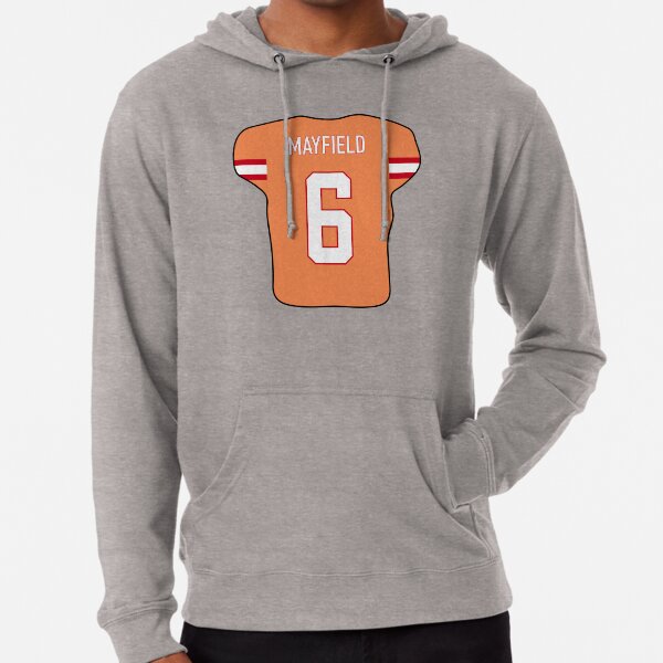 Baker Mayfield Jersey Lightweight Hoodie for Sale by cbaunoch Redbubble