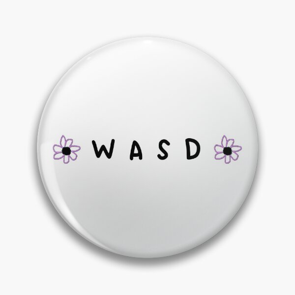 Item preview, WASD (White) designed and sold by FairytaleTees.