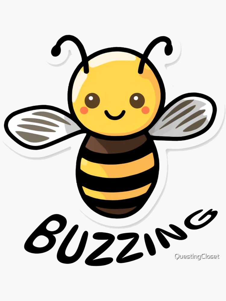 buzzing bee cartoon