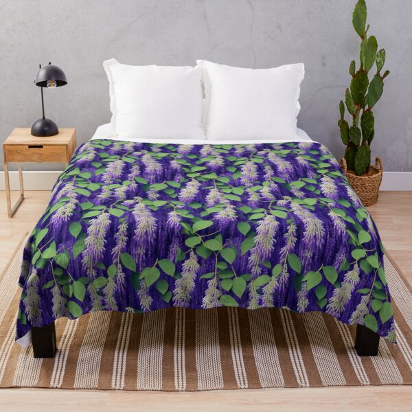 Item preview, Wisteria tree Leaves and Flowers designed and sold by kiyaansh16.