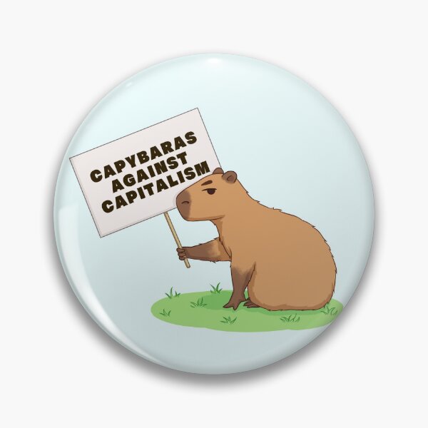 Item preview, Capibaras contra el capitalismo designed and sold by AryNecho.