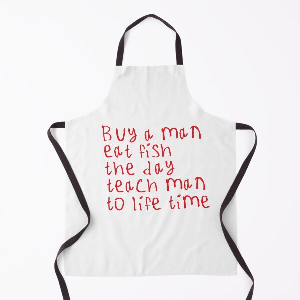 Item preview, Buy A Man Eat Fish designed and sold by kinpirks.