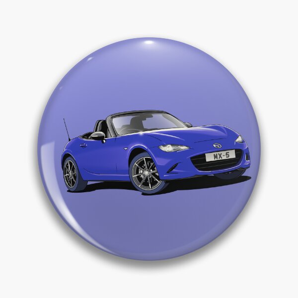 Item preview, Mazda MX5 in blue designed and sold by Webazoot Industries - Car Art.