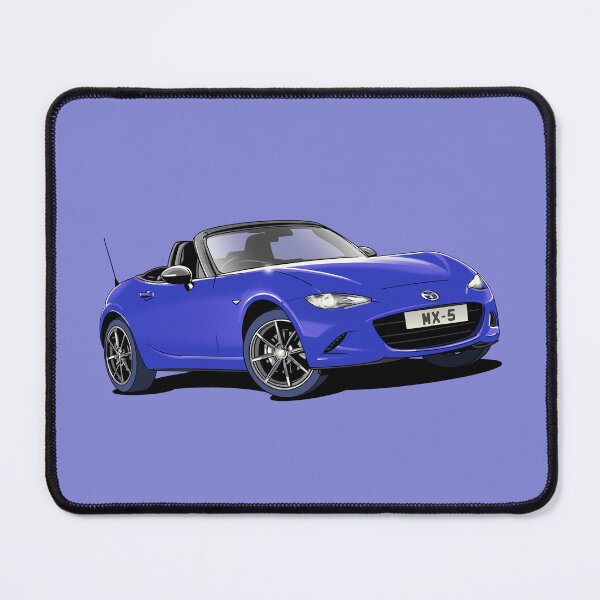 Item preview, Mazda MX5 in blue designed and sold by Webazoot Industries - Car Art.