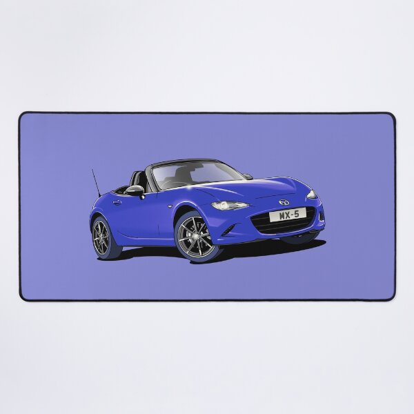 Item preview, Mazda MX5 in blue designed and sold by Webazoot Industries - Car Art.