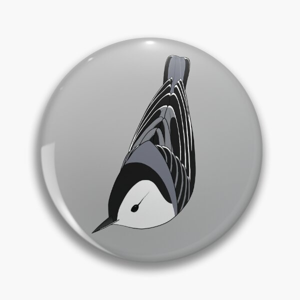 Item preview, white-breasted nuthatch designed and sold by EyeOfGender.