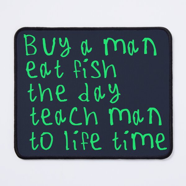 Item preview, Buy A Man Eat Fish designed and sold by kinpirks.