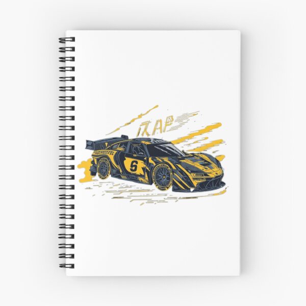 Item preview, Illustration of a racing car at full speed - Racing car art. designed and sold by ProductArtistry.