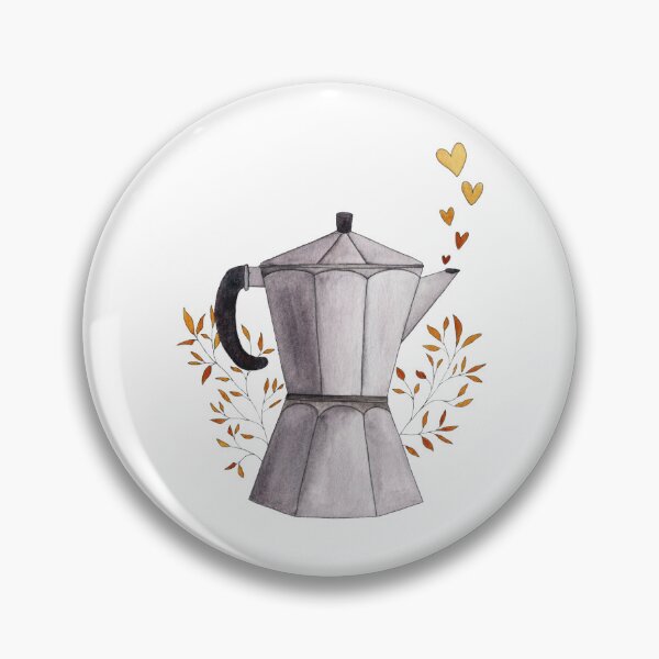 Item preview, Italian coffee maker designed and sold by Emla-draws.