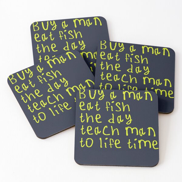Item preview, Buy A Man Eat Fish designed and sold by kinpirks.