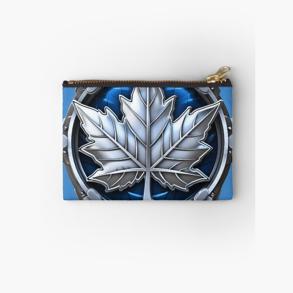 Item preview, Leaf Shield in Blue and Silver  designed and sold by WallGarden.