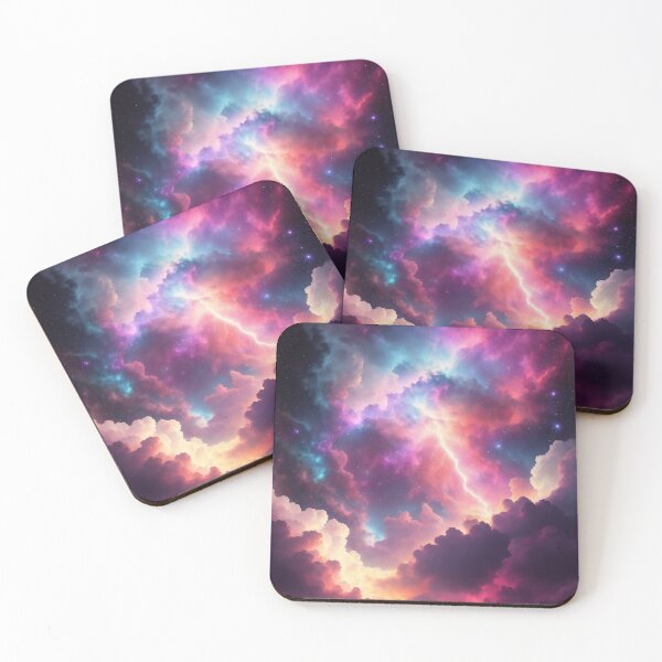 Artikelvorschau, Fantasie Himmel mit Blitz entworfen und verkauft von RKDDesigns.