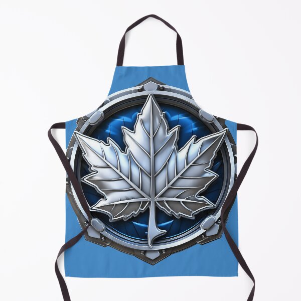 Item preview, Leaf Shield in Blue and Silver  designed and sold by WallGarden.