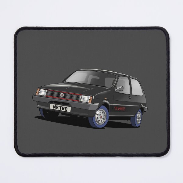 Item preview, Black MG Metro car  designed and sold by Webazoot Industries - Car Art.