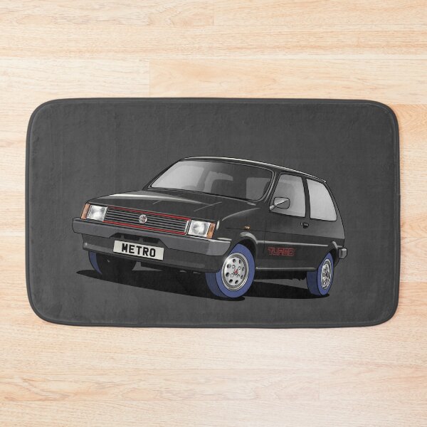 Item preview, Black MG Metro car  designed and sold by Webazoot Industries - Car Art.