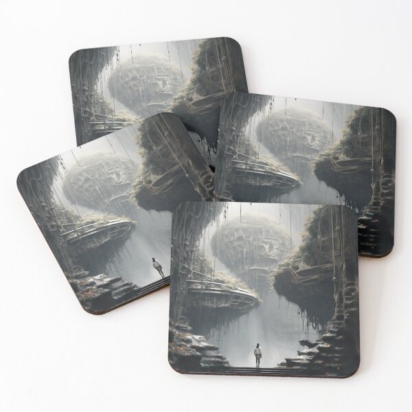 Item preview, Digital Mirage: Sunlit Waterfall in Pixel Precision - 14 designed and sold by Moisky Art.