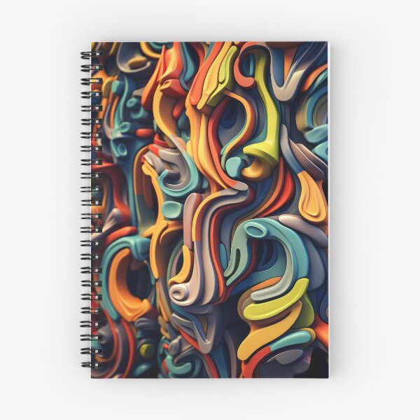 Item preview, Abstract Shapes - Colorful Sculptures with Deep Effects designed and sold by Piotrek0001.
