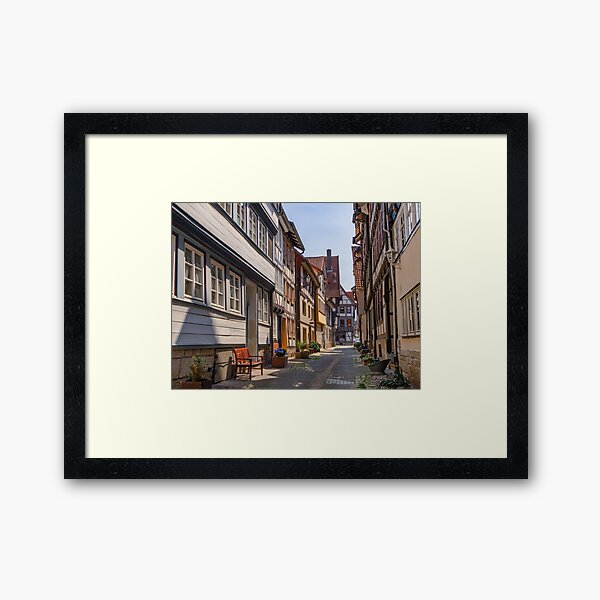 Item preview, Romantic old town with half-timbered houses in Germany designed and sold by WDSuncrest.