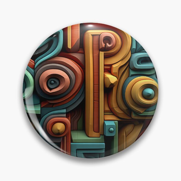 Artikelvorschau, Abstract Shapes - Colorful Sculptures with Deep Effects entworfen und verkauft von Piotrek0001.