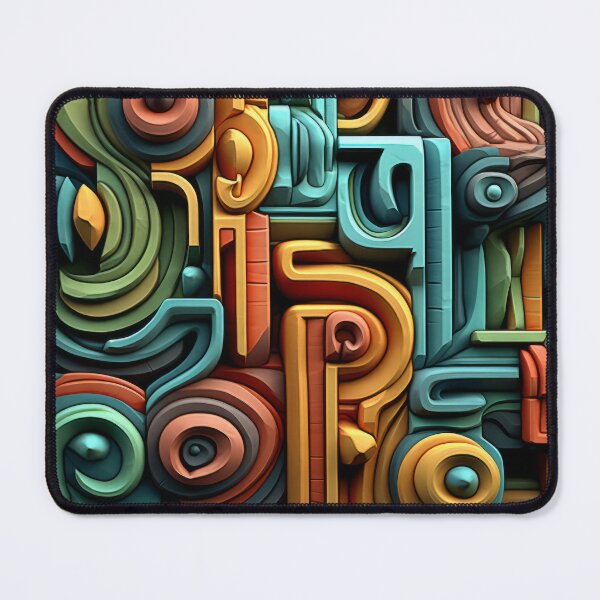 Item preview, Abstract Shapes - Colorful Sculptures with Deep Effects designed and sold by Piotrek0001.