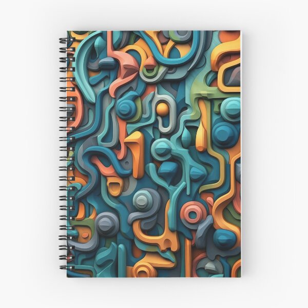 Item preview, Abstract Shapes - Colorful Sculptures with Deep Effects designed and sold by Piotrek0001.