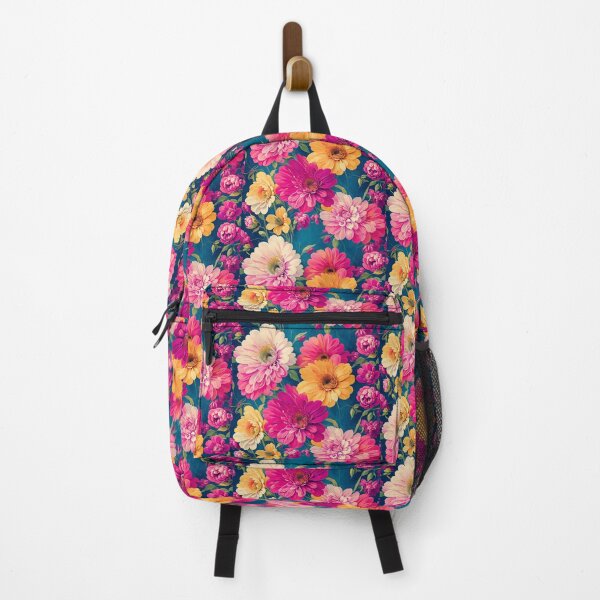 Item preview, A painting-style pattern of mostly pink spring flowers designed and sold by MitchLeonards.