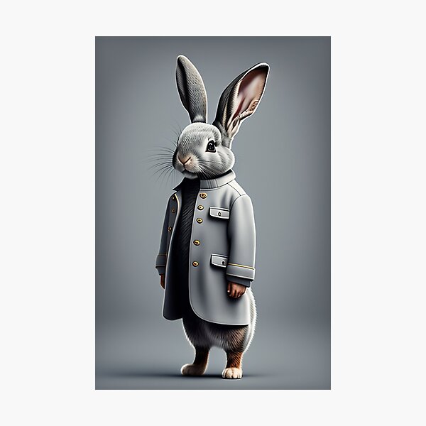 Item preview, Cool rabbit  designed and sold by Kira Z.