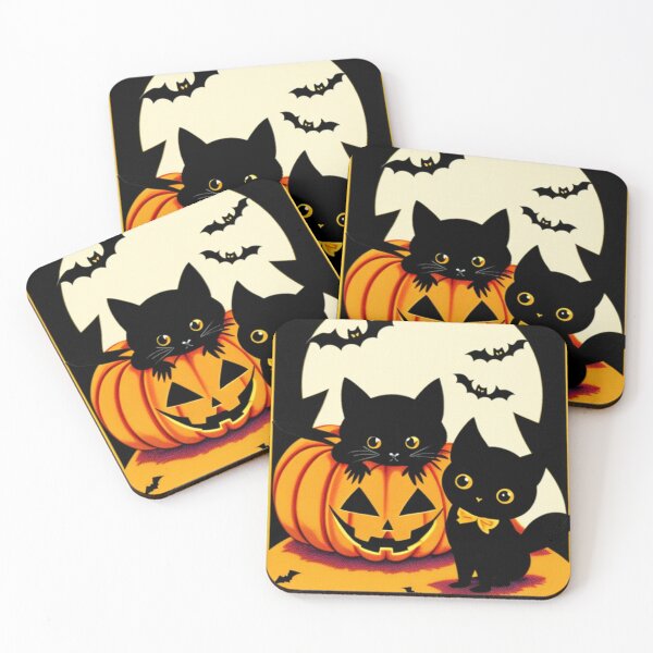 Item preview, Kitsch Black Cats Halloween  designed and sold by Tyler Livermore.
