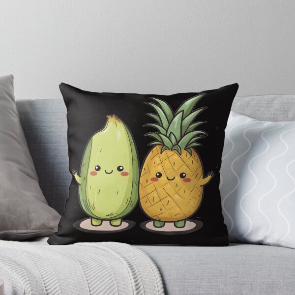 Item preview, Cute Avocado and Pineapple  designed and sold by Game-Graphics.