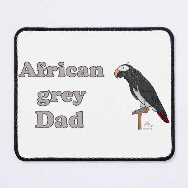 Item preview, African Grey Dad Timneh designed and sold by Laughing Parrot Studio.