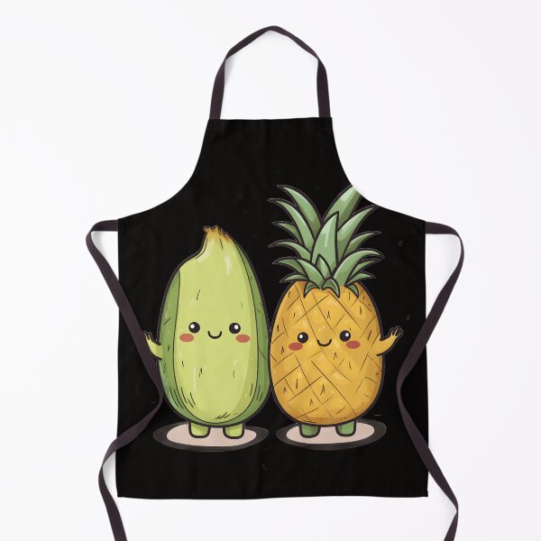 Item preview, Cute Avocado and Pineapple  designed and sold by Game-Graphics.