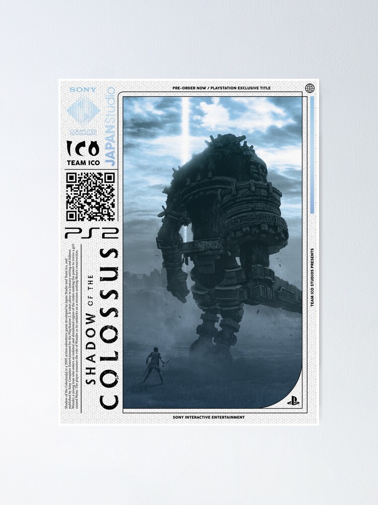 Shadow Of The Colossus Inspired Art Painting - AI Generated Art Poster for  Sale by Vault256