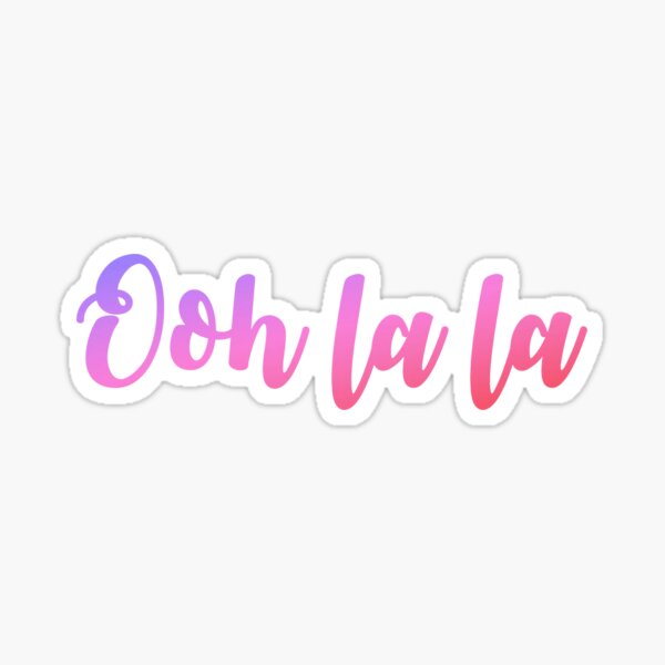 Ooh la la Beer Sticker for Sale by jayaSL